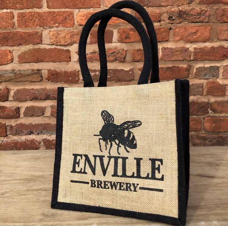 Jute Bottle Bag - Enville Brewery